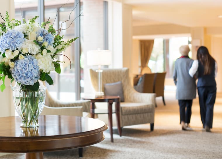 Flexible Care at Amica senior living residences.