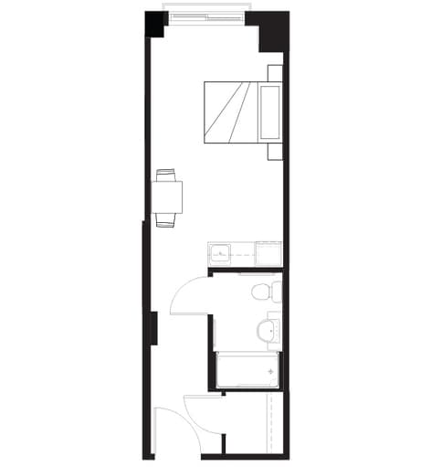 Westboro Park - Assisted Living - Studio Westboro_AL_Studio