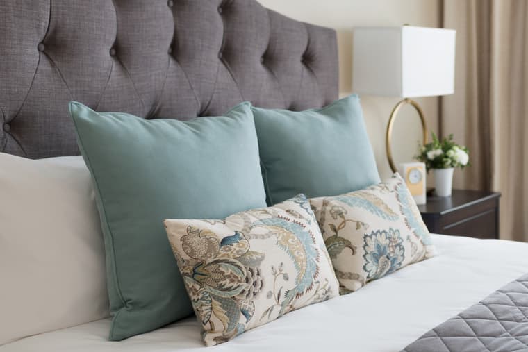 Amica White Rock - Independent Living Suite - Cropped Amica White Rock Independent Living Suite, bedding