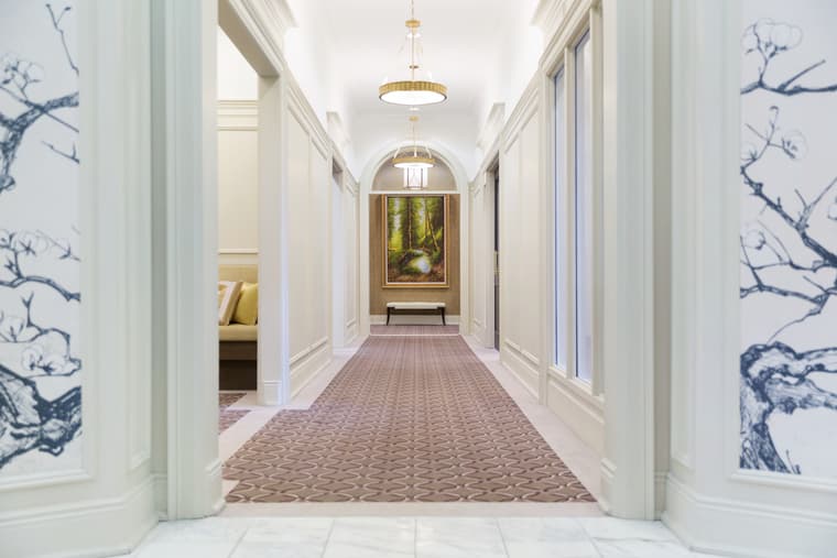 Amica Bronte Harbour - Architectural Detail - Hallway - 1404625 Hallway at Amica Bronte Harbour