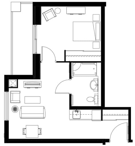 Thornhill - Assisted Living - Studio Thornhill_AL_Studio_222