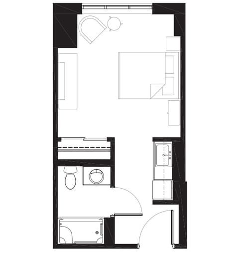 Unionville - Assisted Living - Studio Unionville_AL_Studio_318