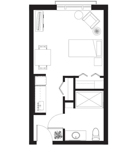 On The Gorge - Assisted Living Studio TheGorge_AL_studio