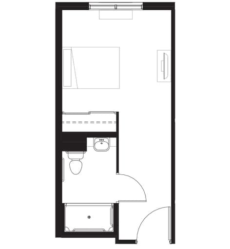 Peel Village - Memory Care - Studio Brampton_MC_Studio