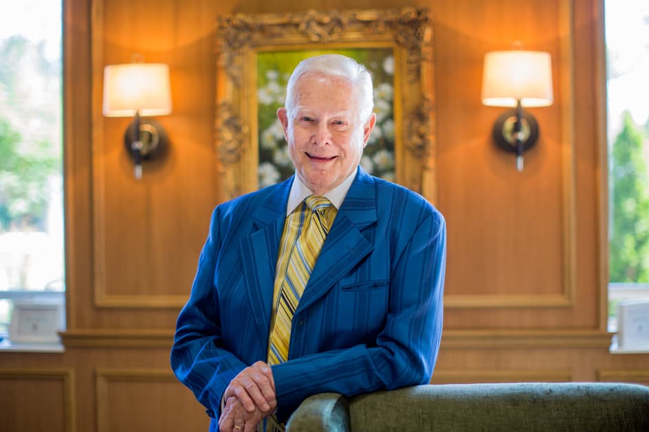 Peel Village - Resident Spotlight - Herb Williams Amica Peel Village's Herb Williams